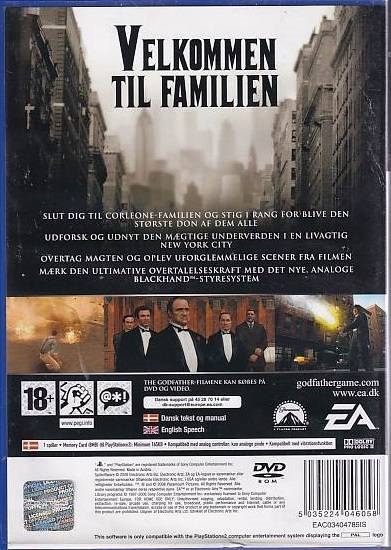 The Godfather The Game - PS2 (Genbrug)